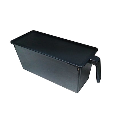 Storage Fridge Box Plastic Black 30x11.5x13.5cm #216-605B