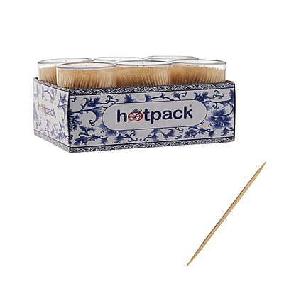 Toothpick hotpack 6 cups/pack