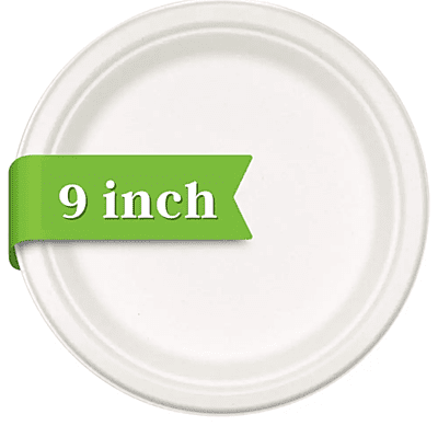 Bagasse Plate 9"