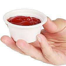 Bagasse Sauce Cup 1oz