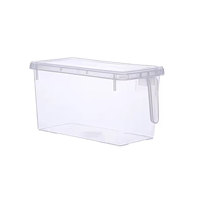 Storage Fridge Box Plastic White 30x11.5x13.5cm #9542